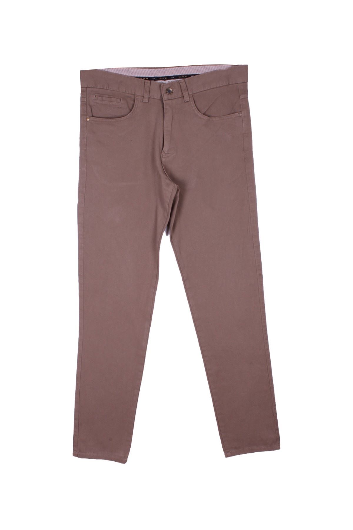 Giyinsen Erkek Kahverengi Kanvas Pantolon - 23KA50000001