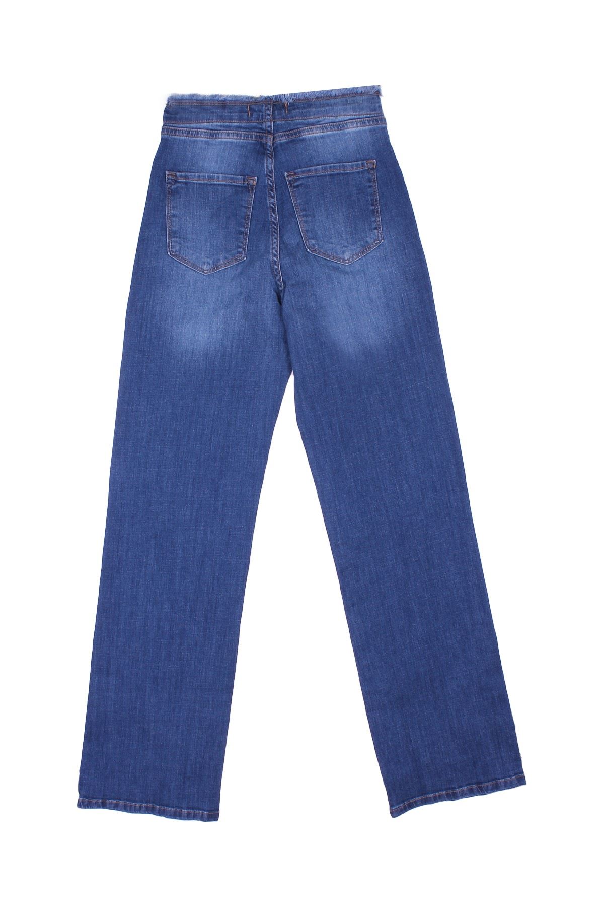 Giyinsen Kadın Mavi Jean Pantolon - 23KD52000011