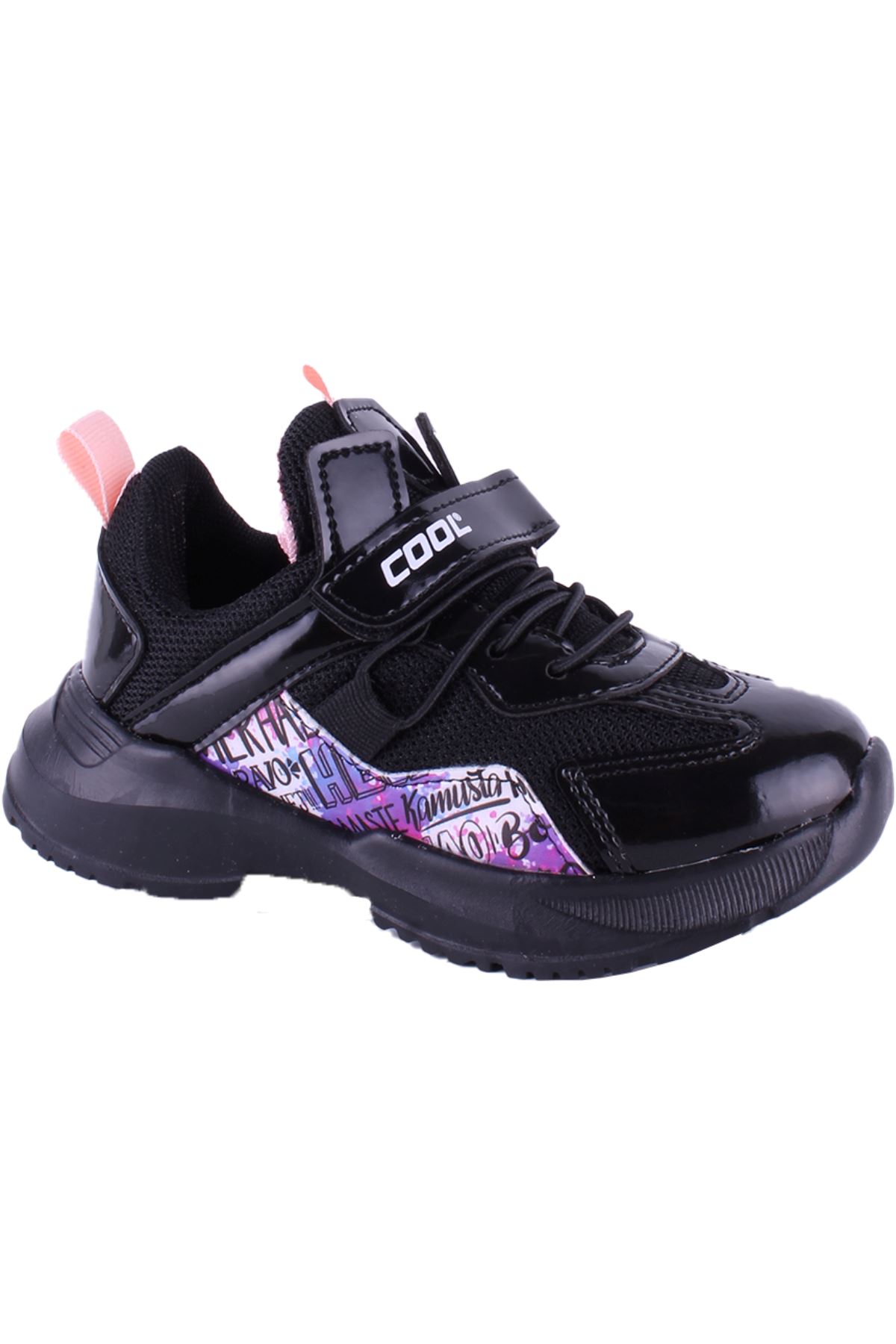 Giyinsen Unisex Siyah Spor Ayakkabı - 23KD36000042