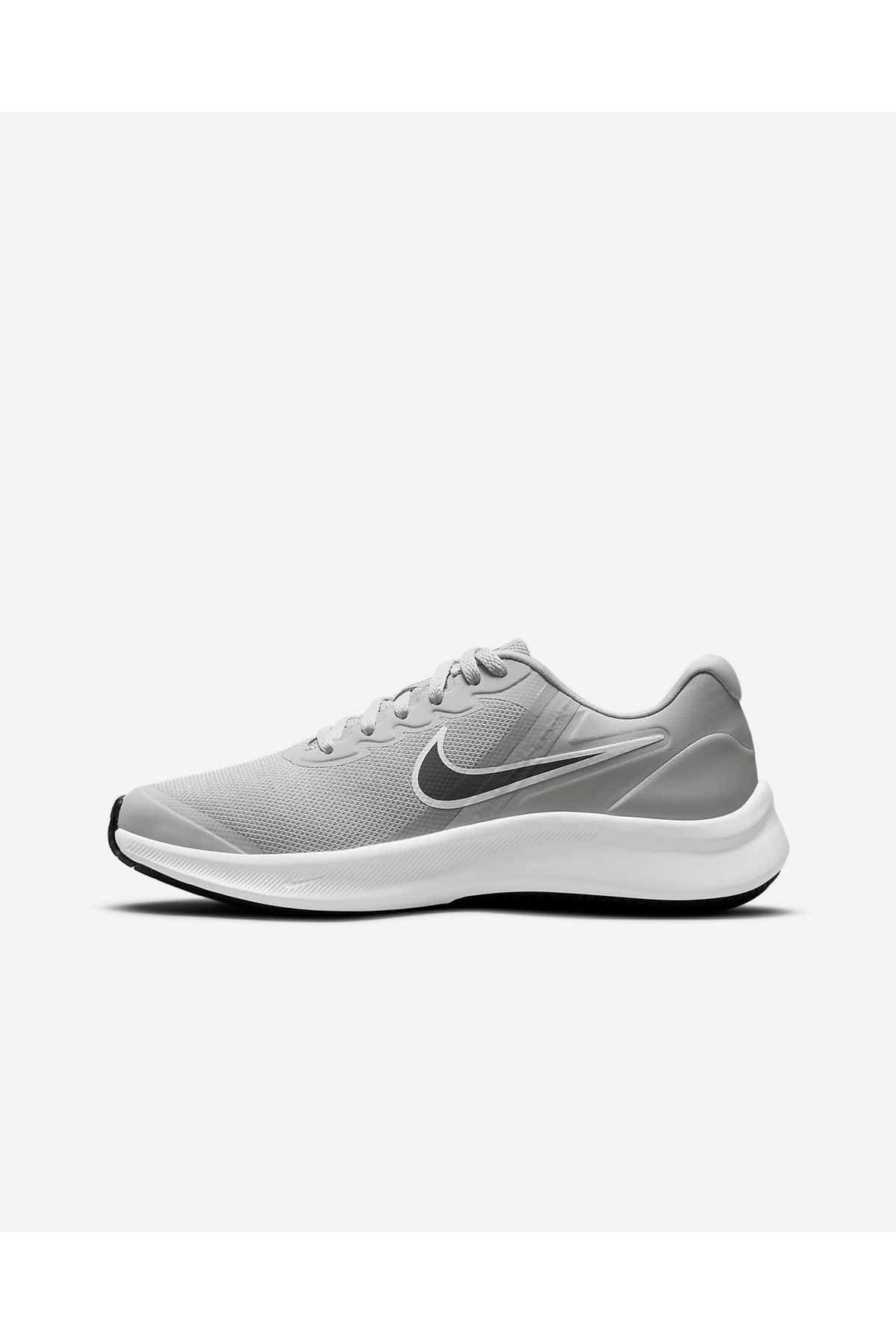 Nike Star Runner 3 Erkek Gri Spor Ayakkabı - DA2776-005