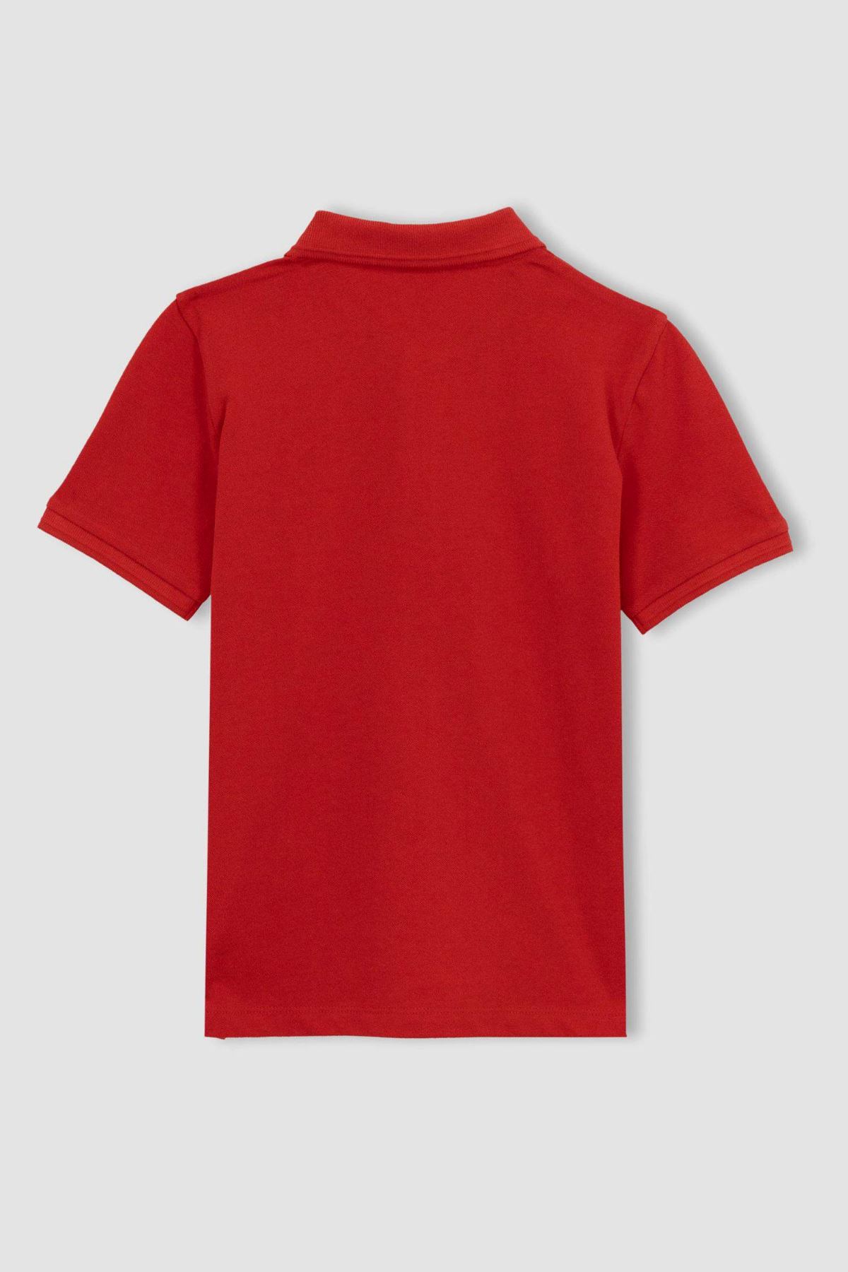 Defacto Erkek Çocuk Kırmızı Tişört - K1689A6/RD282