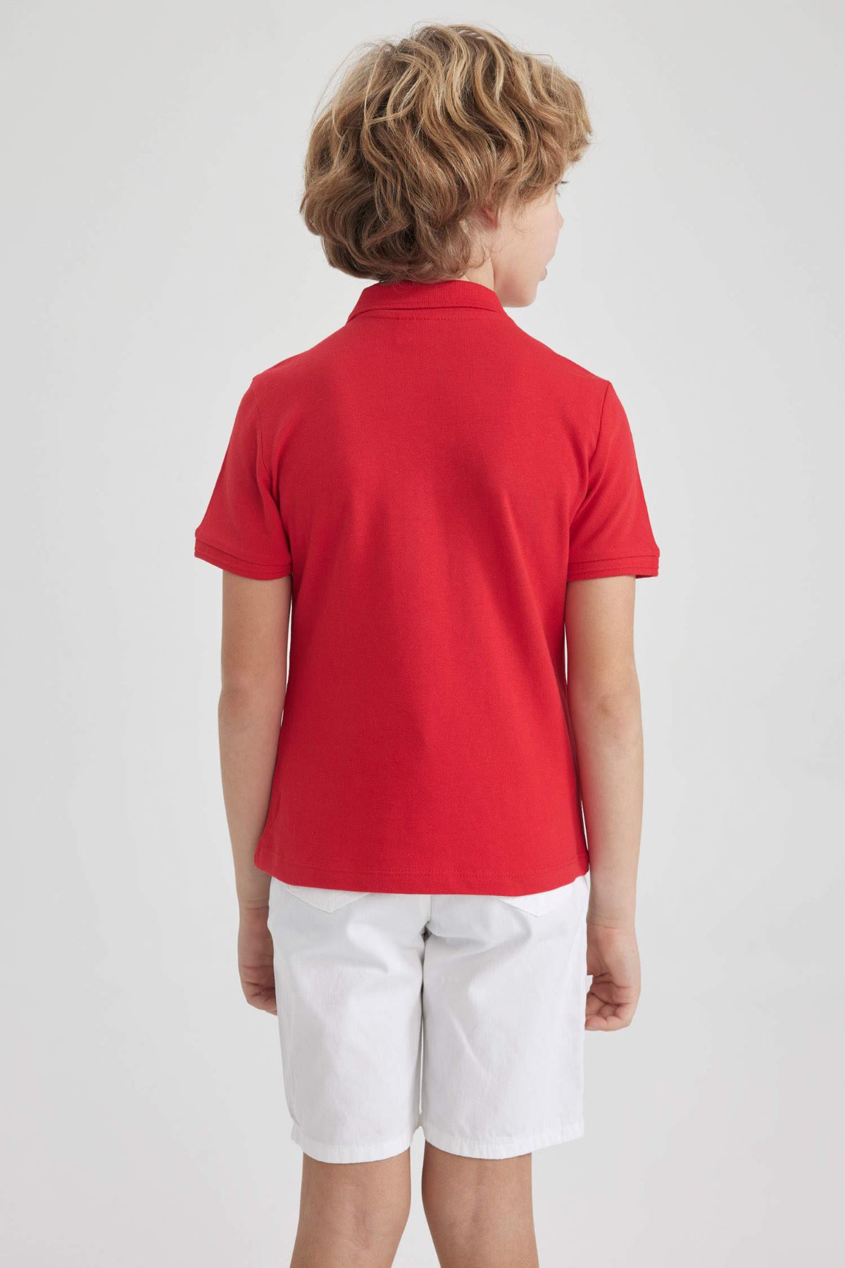 Defacto Erkek Çocuk Kırmızı Tişört - K1689A6/RD282