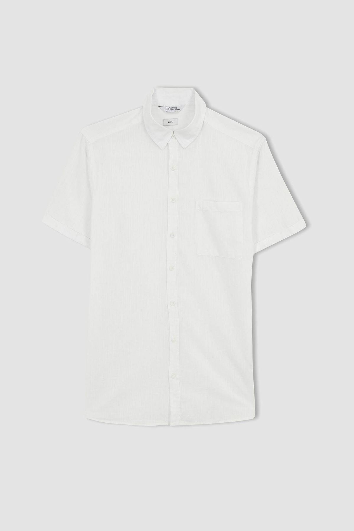 Defacto Erkek Beyaz Gömlek - R1706AZ/WT34