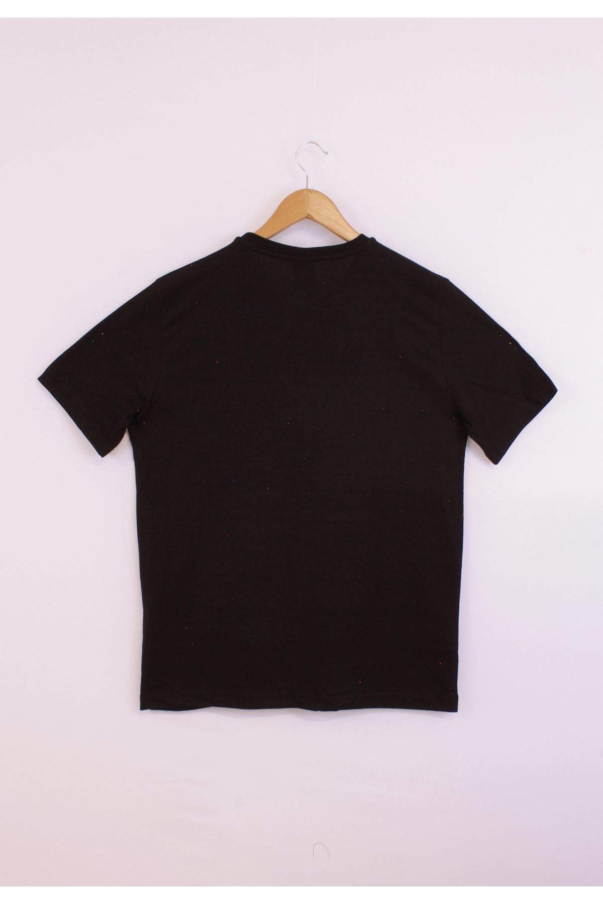 Giyinsen Erkek Siyah Tişört - 23YL71MK1006