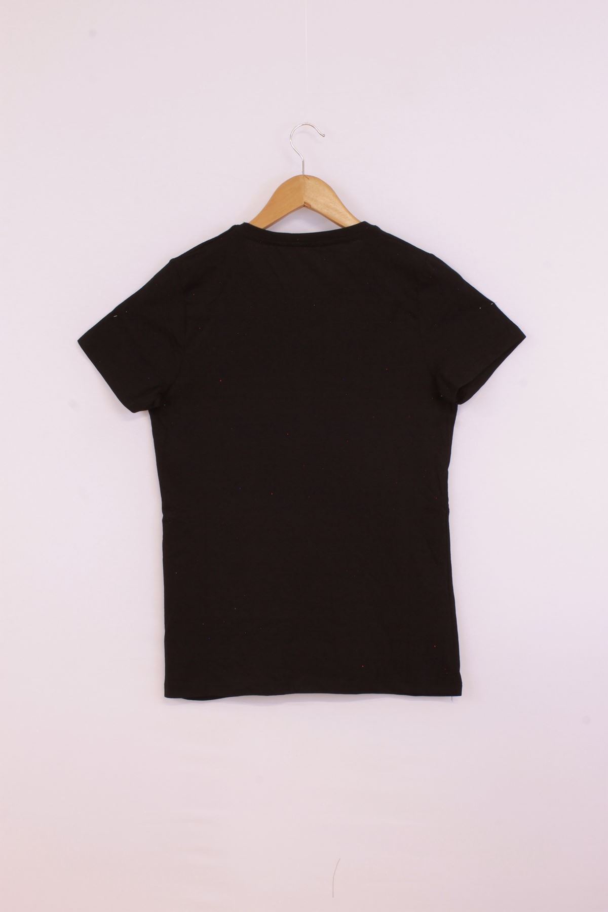 Giyinsen Kadın Siyah Tişört - 23YL71S95044