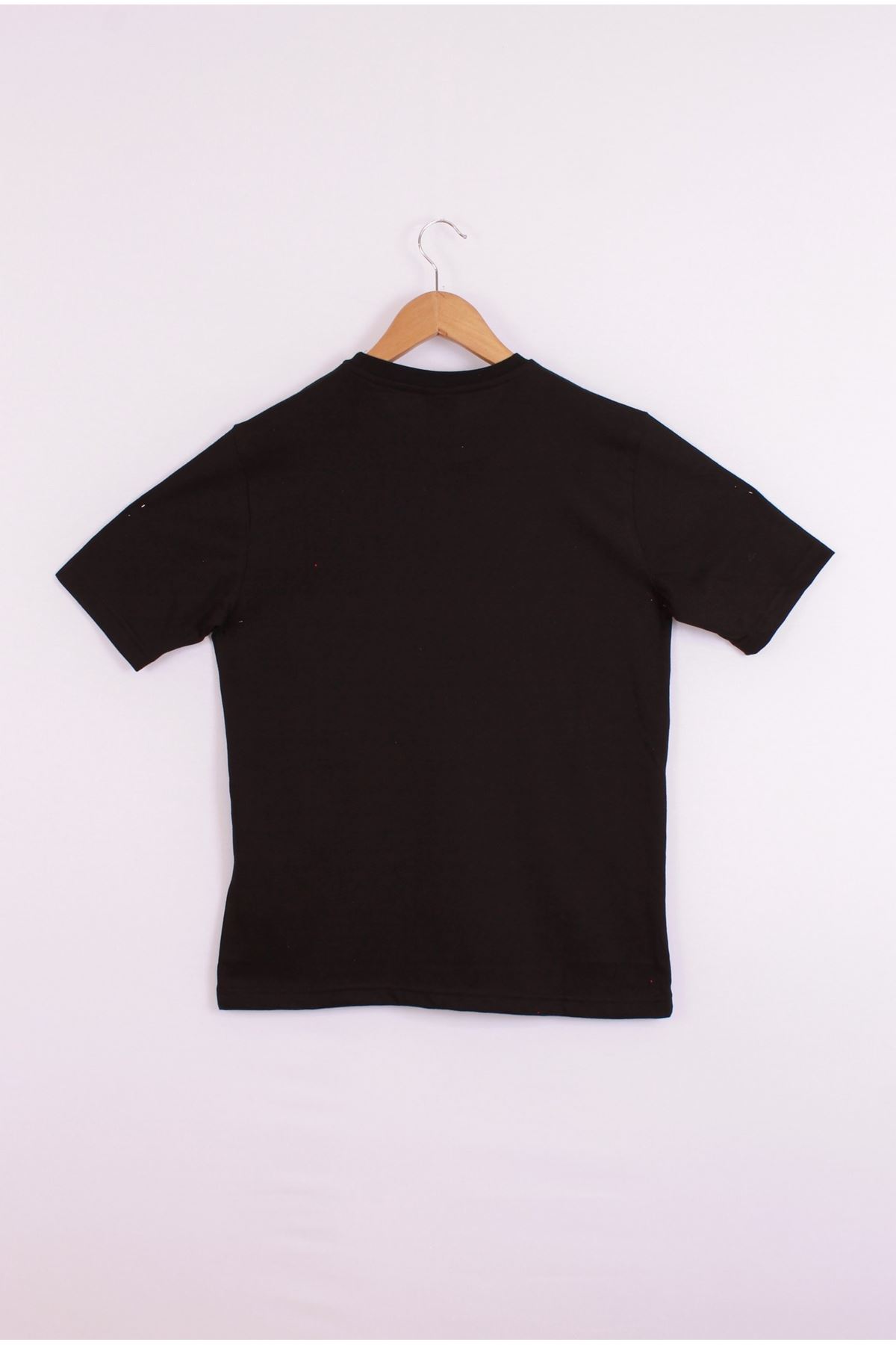 Giyinsen Erkek Siyah Tişört - 23YL71MK1009