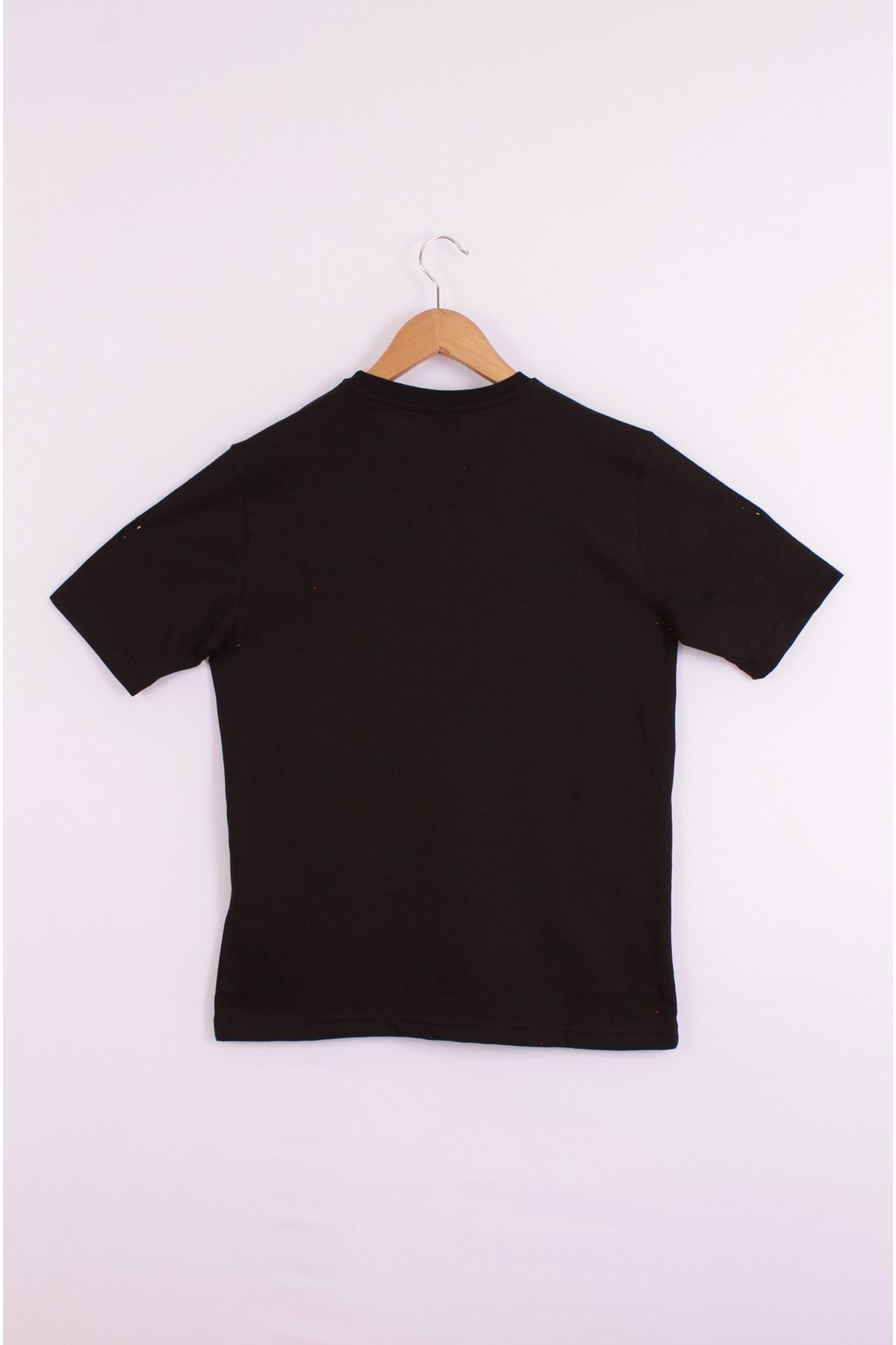 Giyinsen Erkek Siyah Tişört - 23YL71MK1005