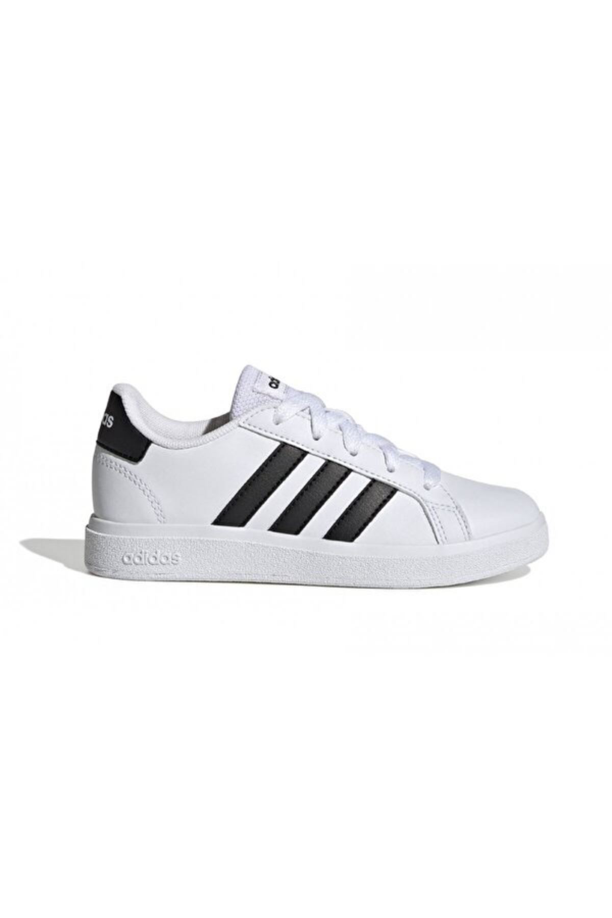 Adidas Grand Court 2.0 Erkek Çocuk Beyaz Spor Ayakkabı - GW6511