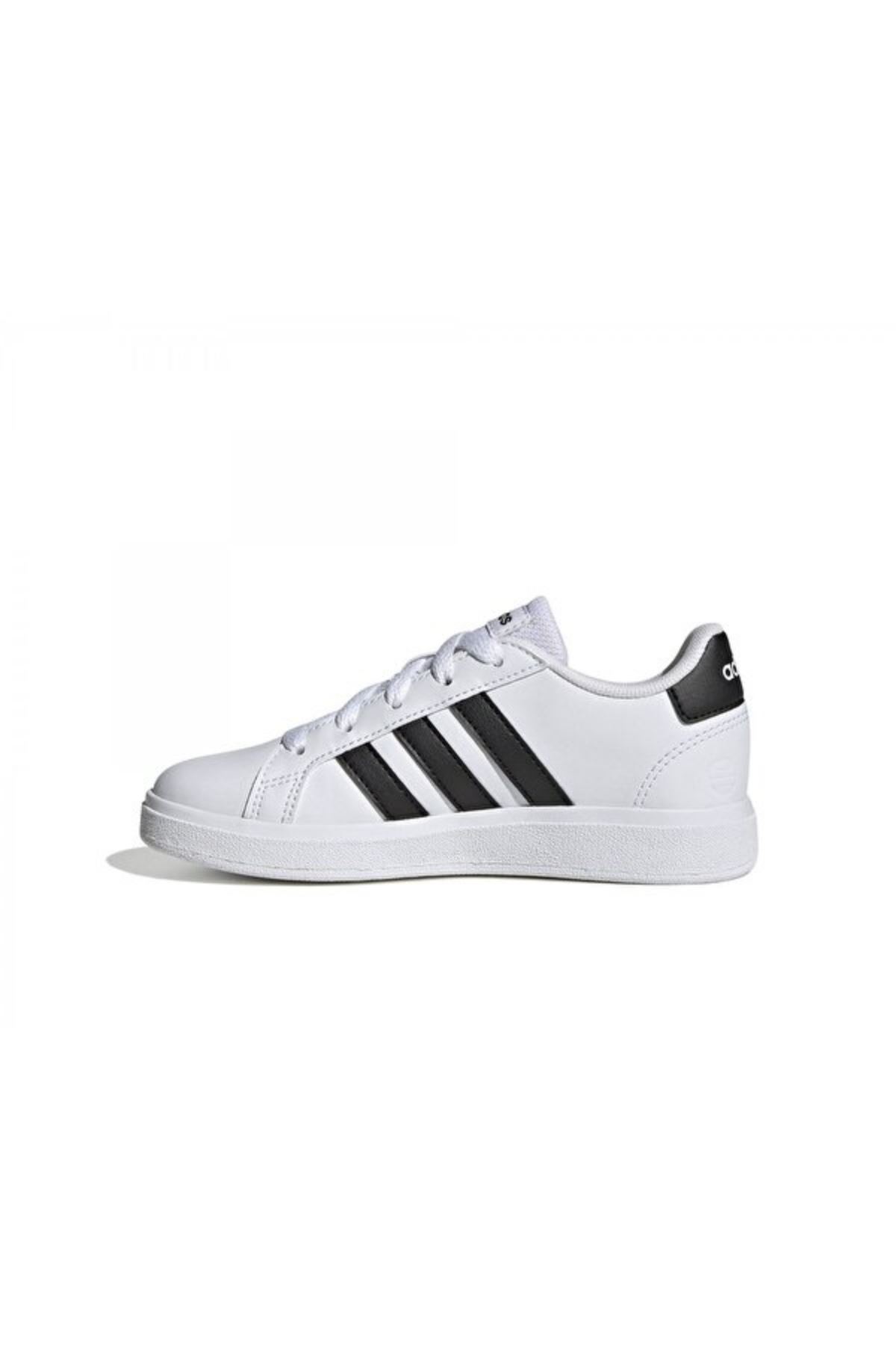 Adidas Grand Court 2.0 Erkek Çocuk Beyaz Spor Ayakkabı - GW6511
