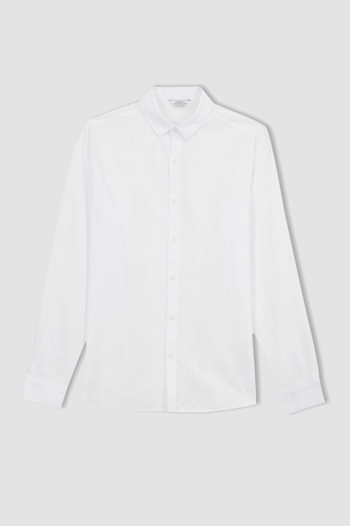 Defacto Erkek Beyaz Gömlek - R1680AZ/WT34