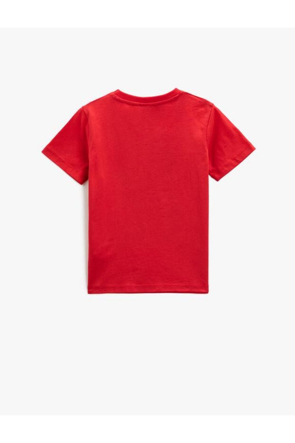 Koton Erkek Çocuk Kırmızı Tişört - 3SKB10160TK