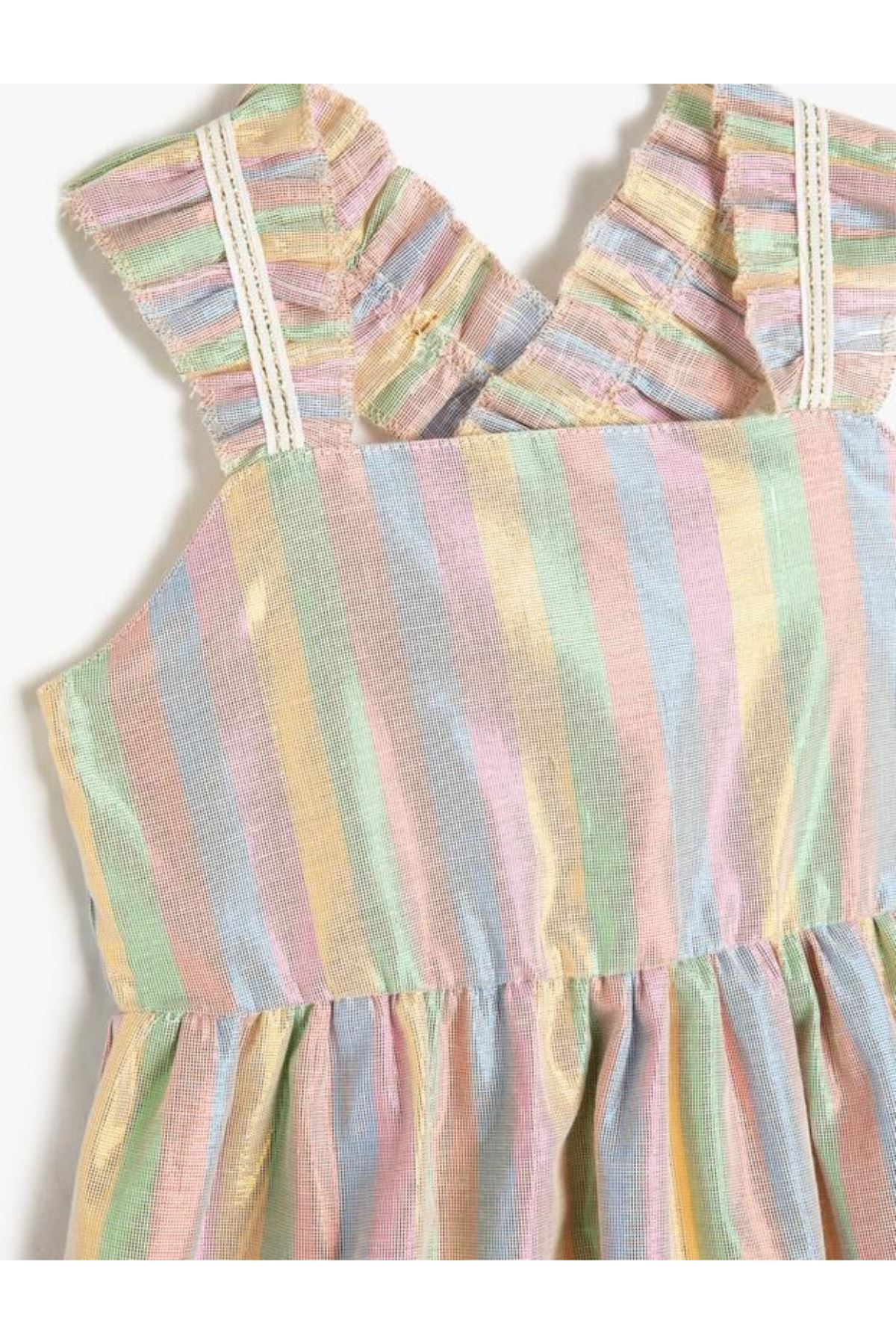 Koton Kız Çocuk Pembe Elbise - 3SKG80022AW