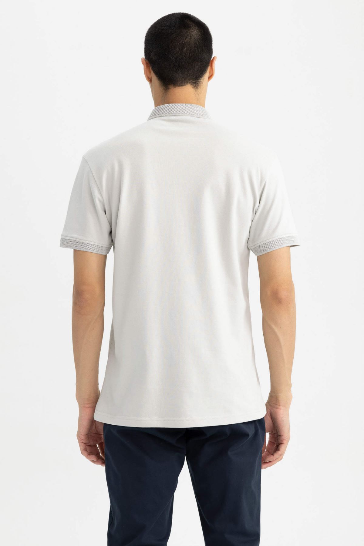 Defacto Erkek Beyaz Tişört - T5259AZ/GR469