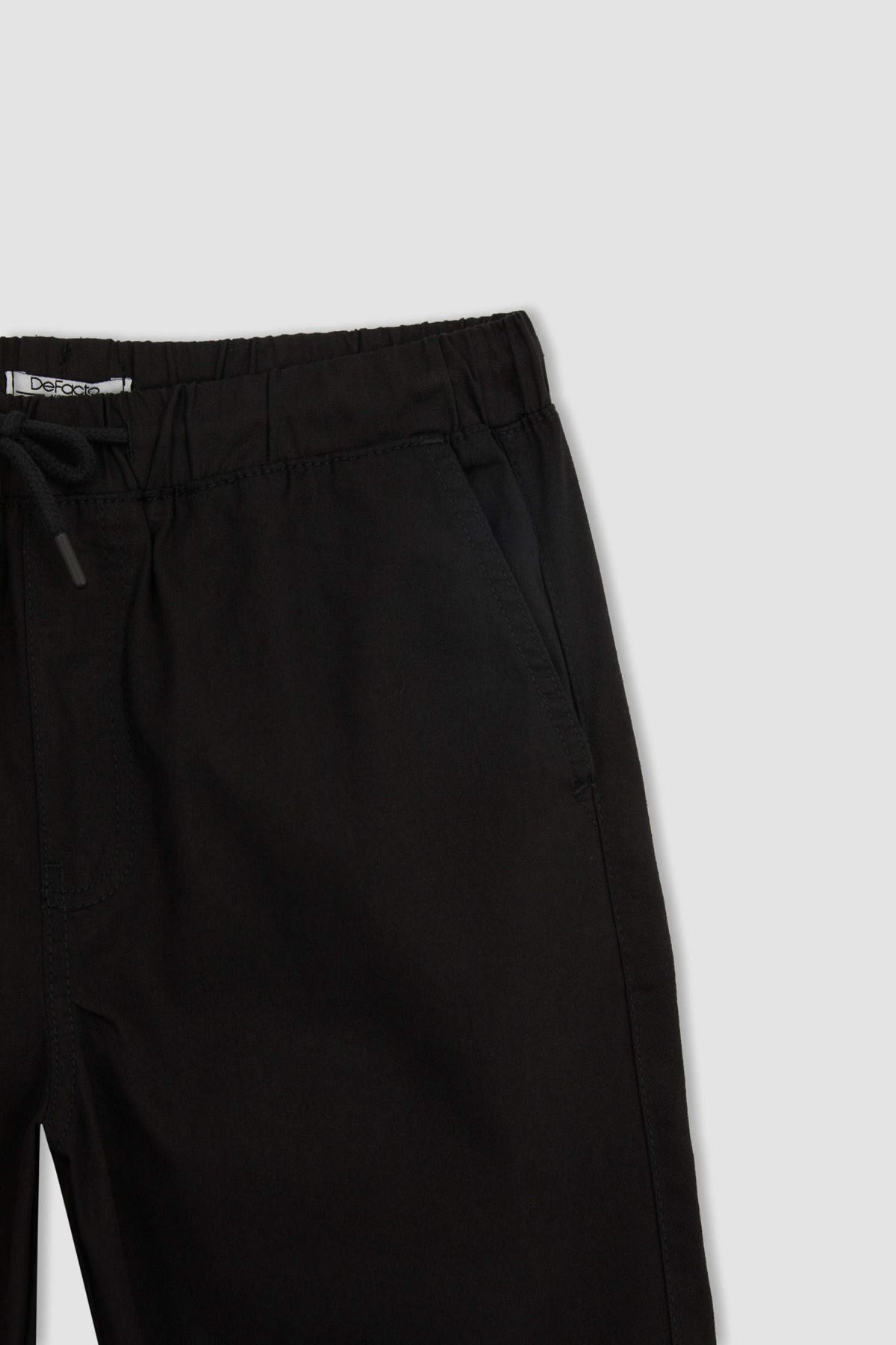 Defacto Erkek Siyah Kanvas Pantolon - S1589AZ/BK81