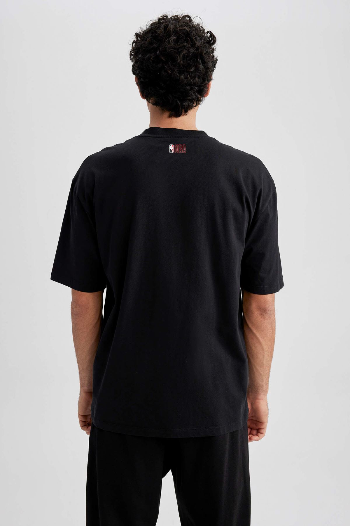 Defacto Erkek Siyah Tişört - A1896AX/BK81