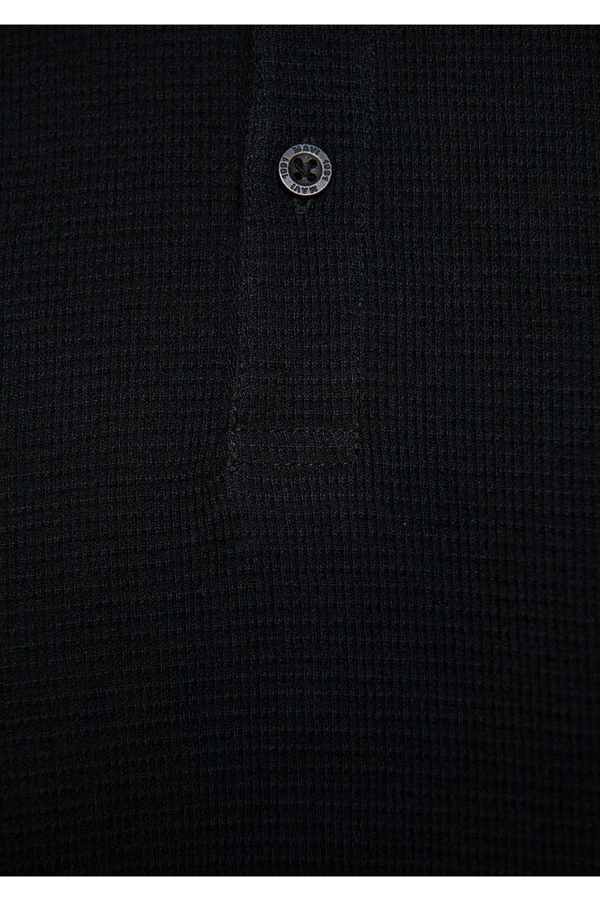 Polo   Mavi Erkek Siyah Tişört - M0610107-900