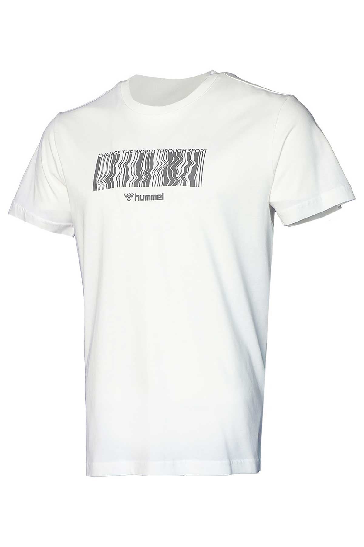 Hummel Hmlkalısta T-Shırt S/S Erkek Beyaz Tişört - 911642-9003