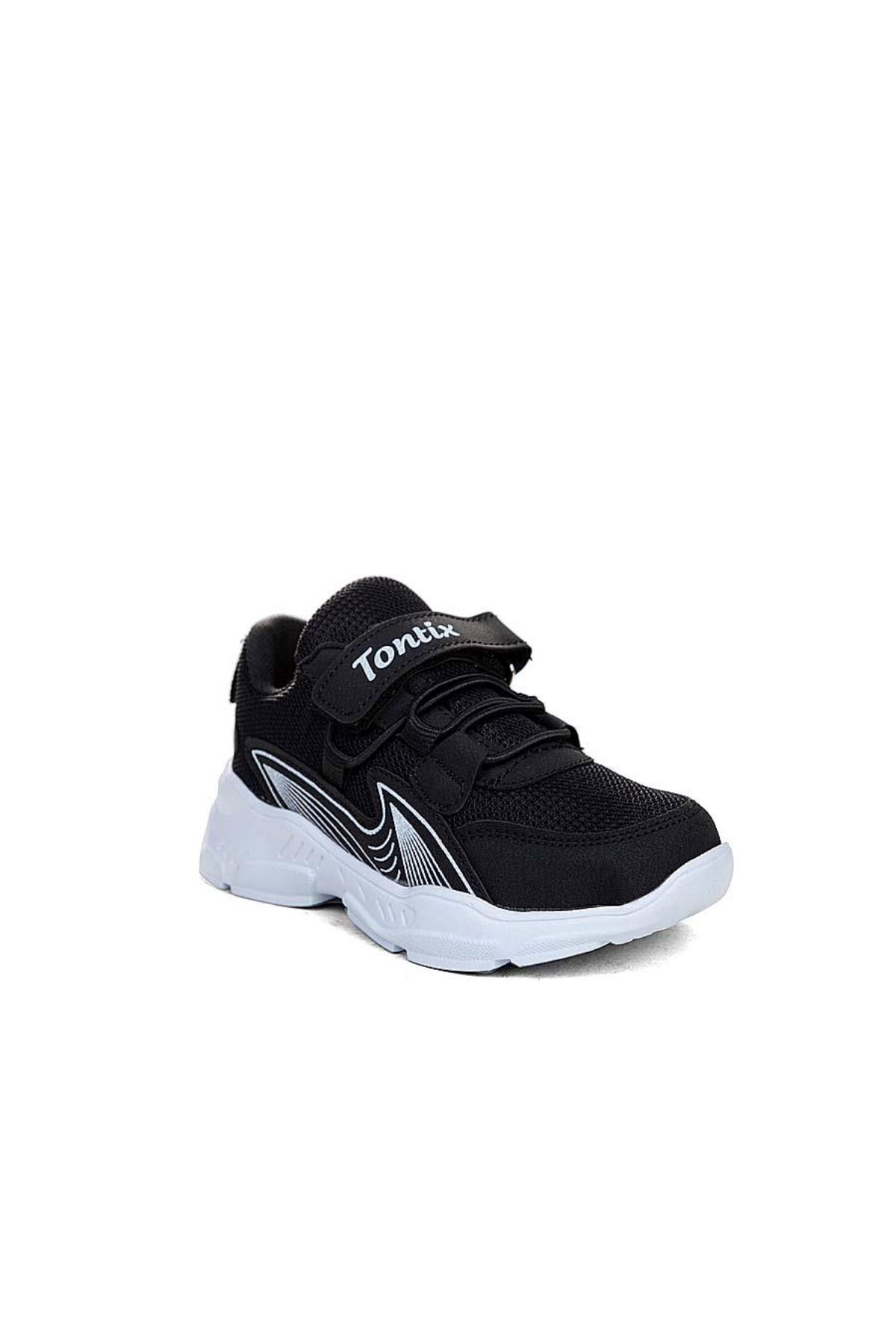Tontix Filet 4001 Erkek Çocuk Siyah Günlük Ayakkabı - DR04A4001.02