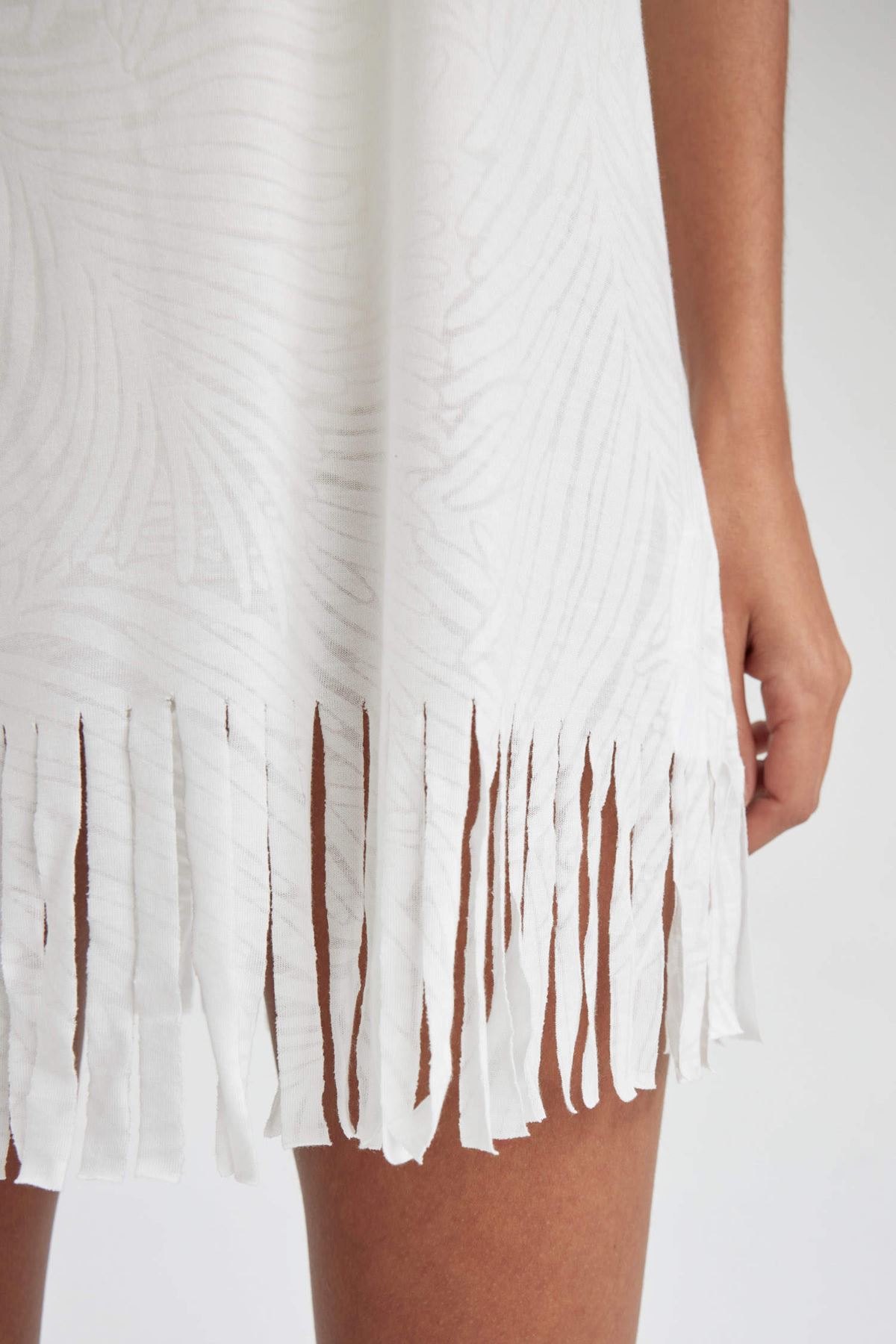 Defacto Kadın Beyaz Elbise - Z2308AZ/WT16