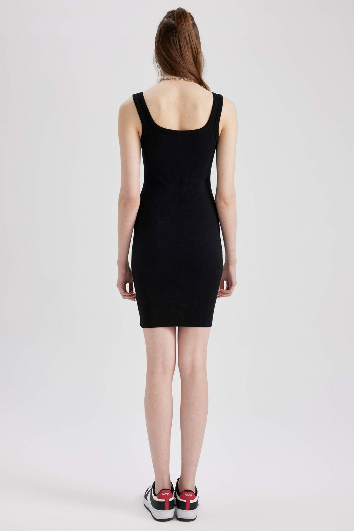 Defacto Kadın Siyah Elbise - A0732AX/BK81