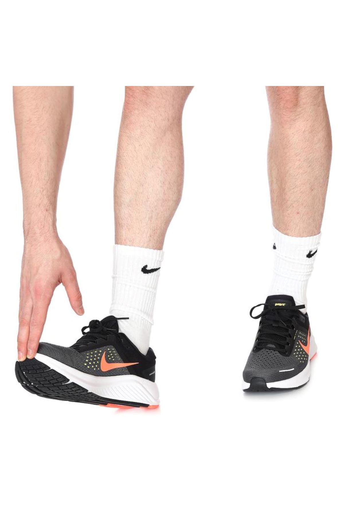 Nike Air Zoom Structure 23 Running Erkek Siyah Spor Ayakkabı - CZ6720-006