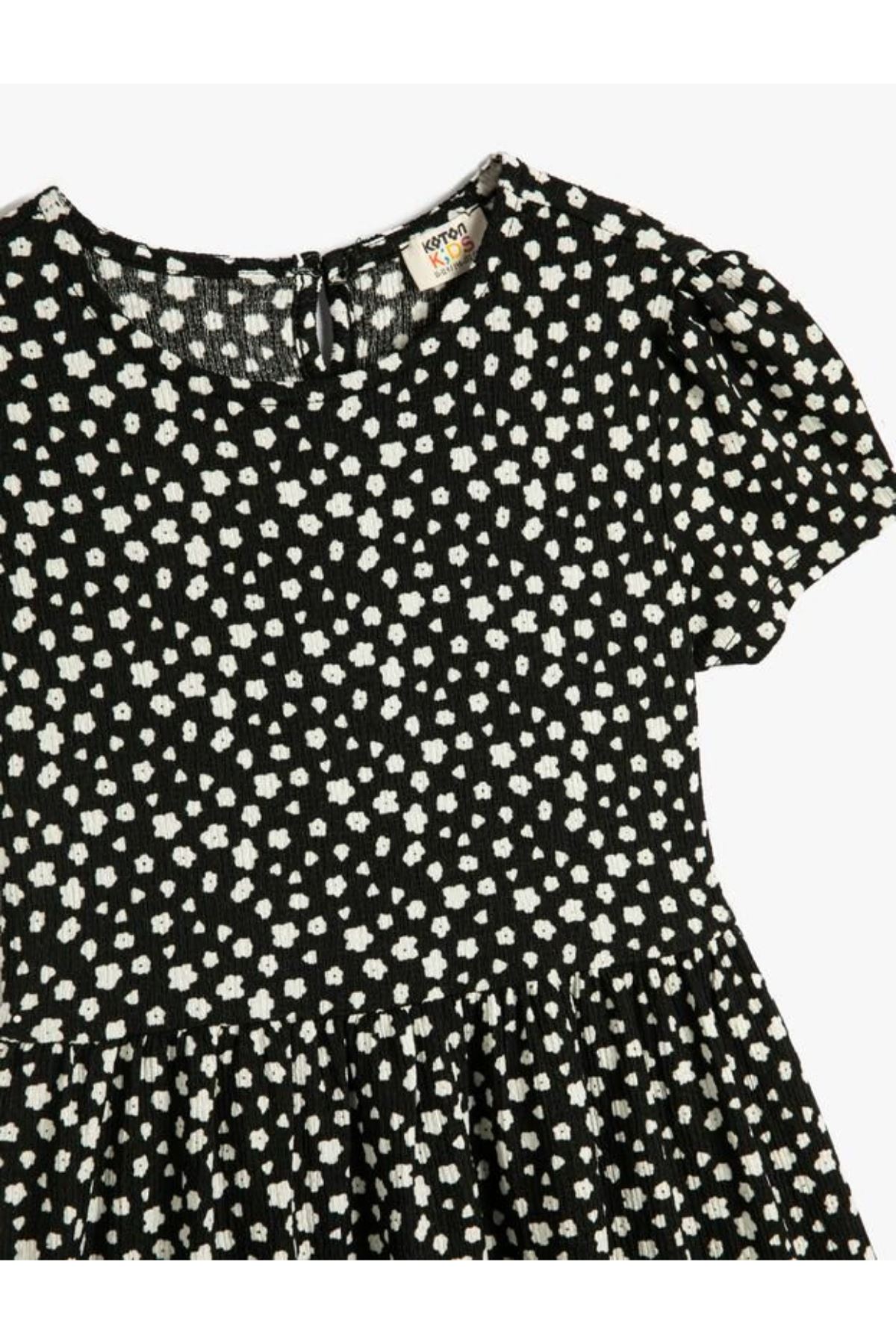 Koton Kız Çocuk Siyah Elbise - 3SKG80013AK