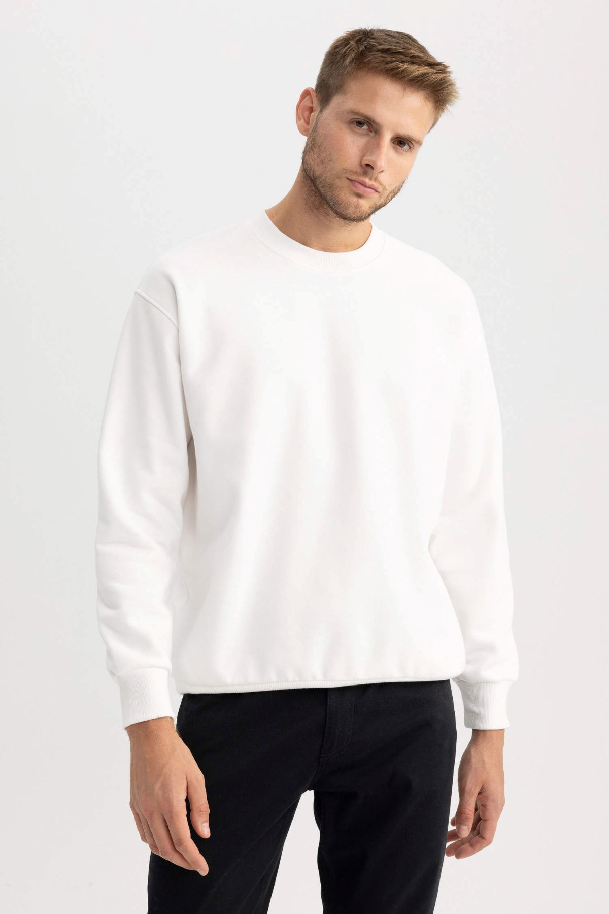 Louis Vuitton Lv Frequency Sweatshirt Beyaz - Outlet Azpara