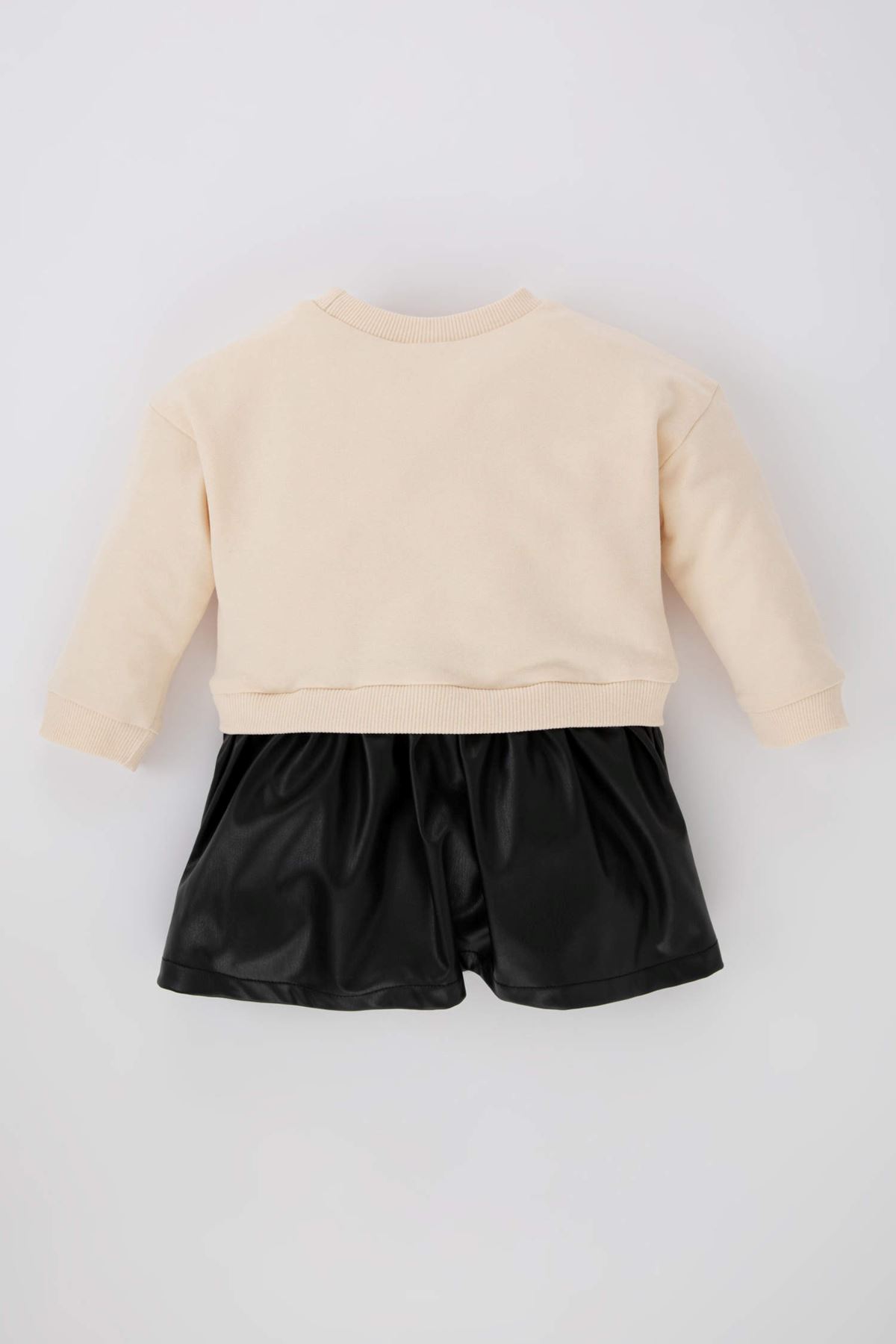 Defacto Kız Bebek Siyah Elbise - B0073A5/BG744