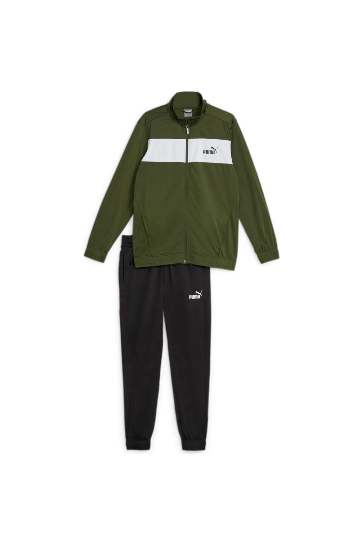 Puma Poly Suit Cl Erkek Yeşil Eşofman Takımı - 677427-31