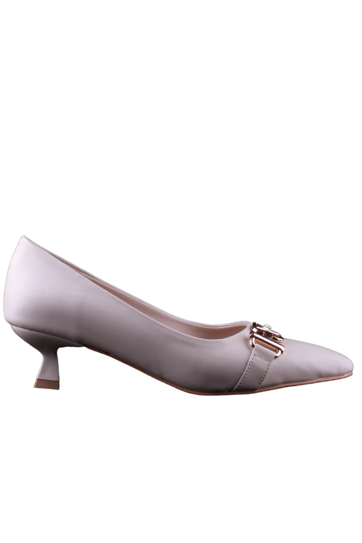 Kadın Krem Klasik Ayakkabı - K23.28.7453