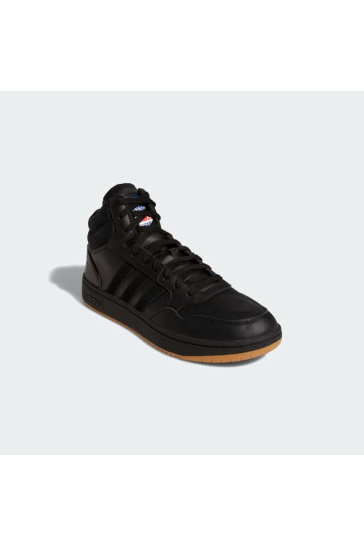 Adidas Hoops 3.0 Erkek Siyah Spor Ayakkabı - GY4745