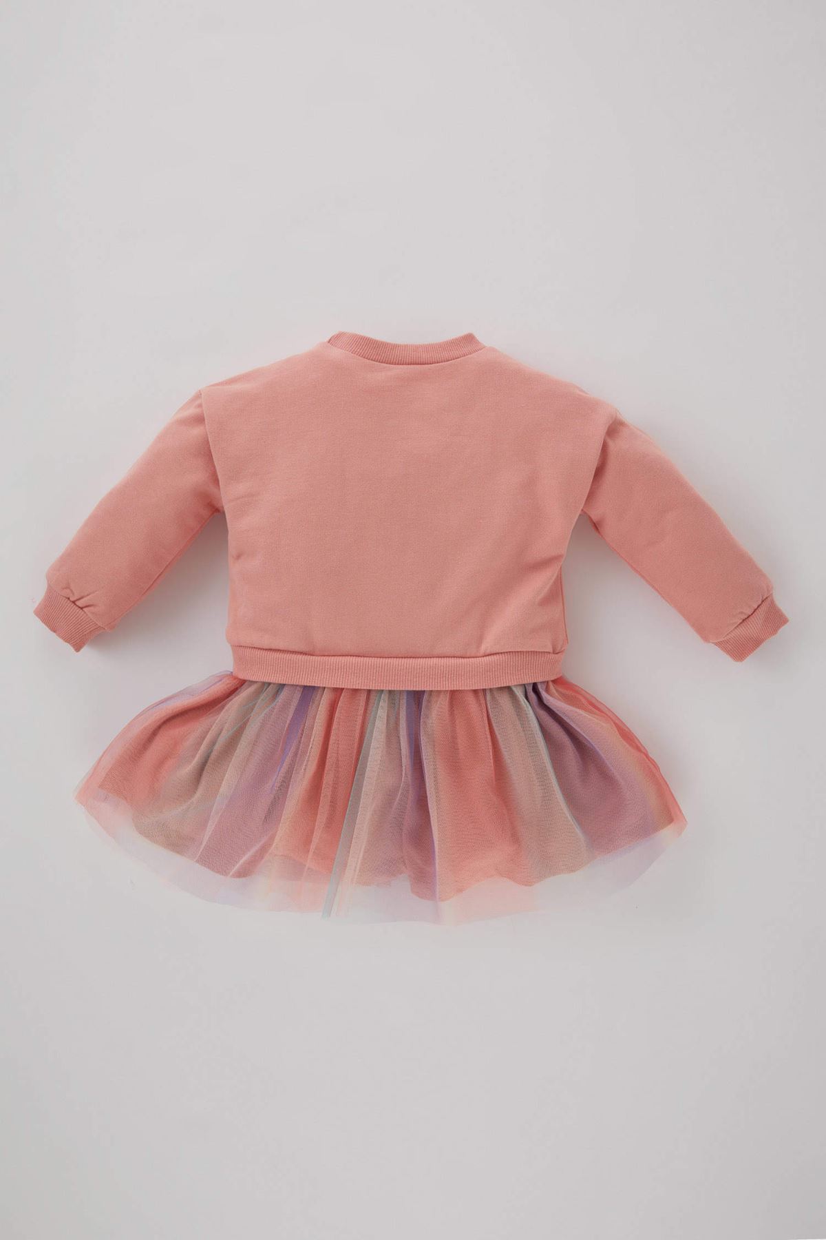 Defacto Kız Bebek Pembe Elbise - B3530A5/BR128