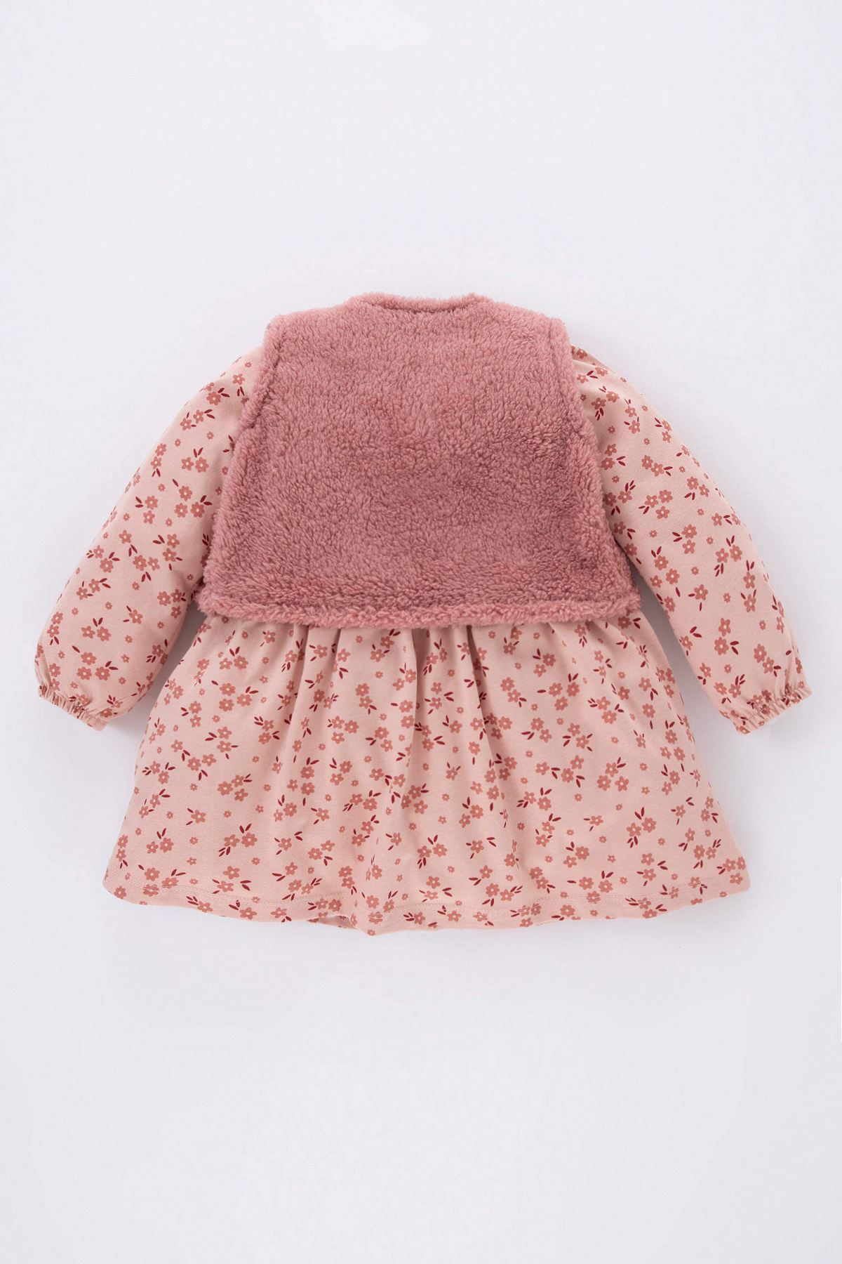 Defacto Kız Bebek Pembe Elbise - B1378A5/BR105