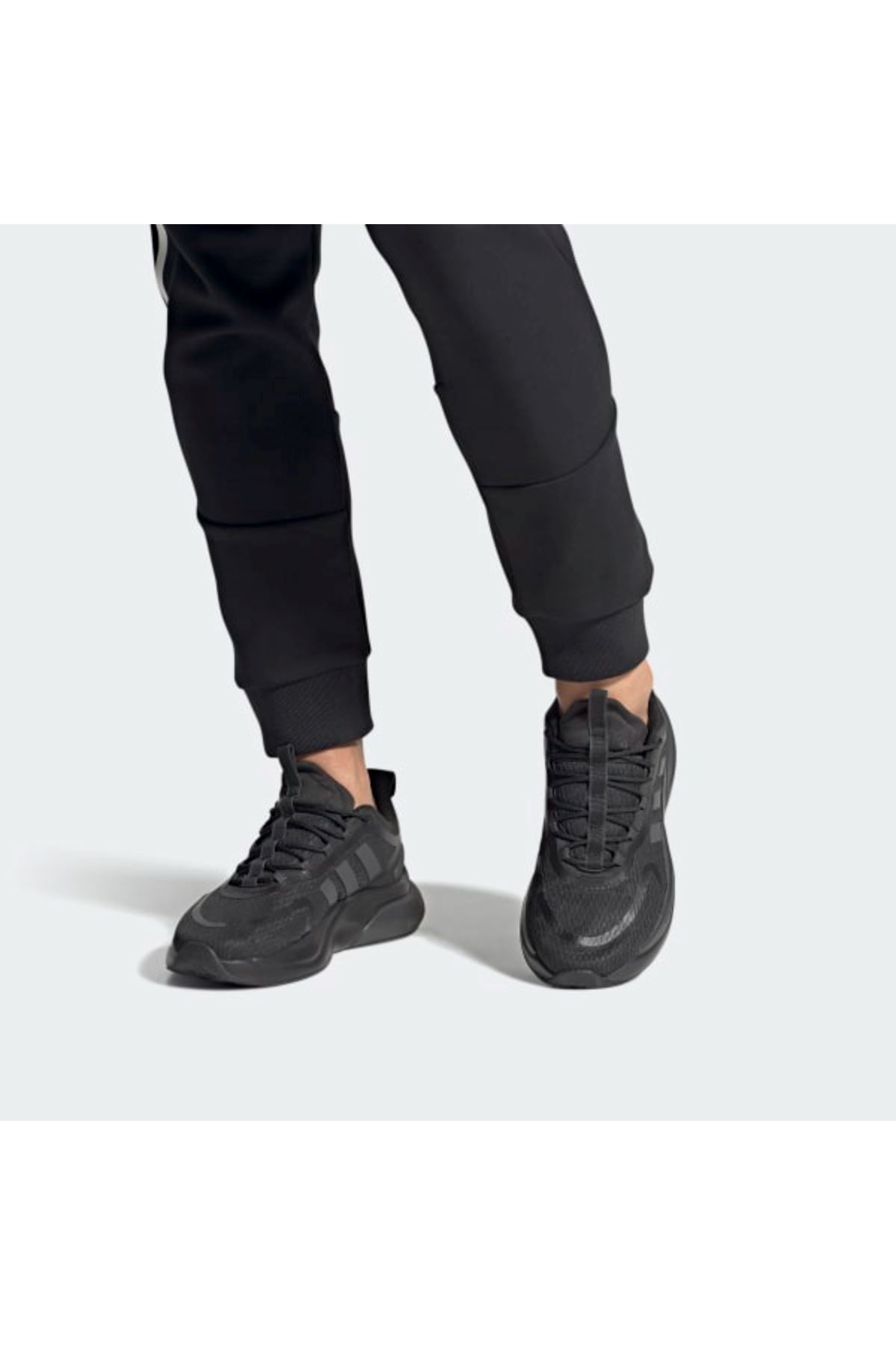 Adidas Alphabounce + Erkek Siyah Spor Ayakkabı - HP6142