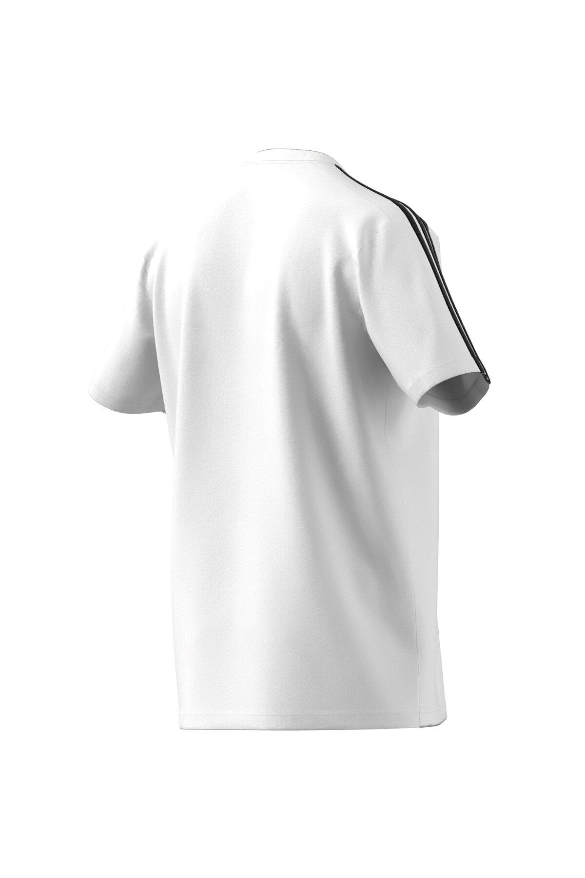 Adidas M 3S Sj T Whıte Erkek Beyaz Tişört - IC9336