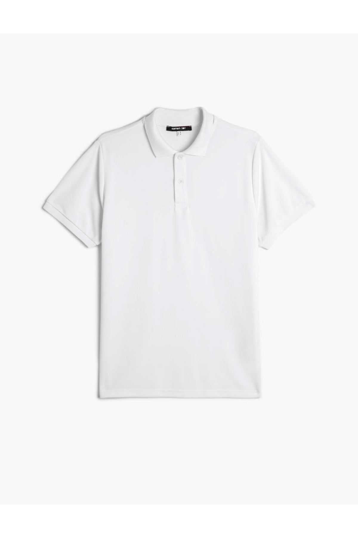 Koton Erkek Beyaz Tişört - 4SAM10059NK