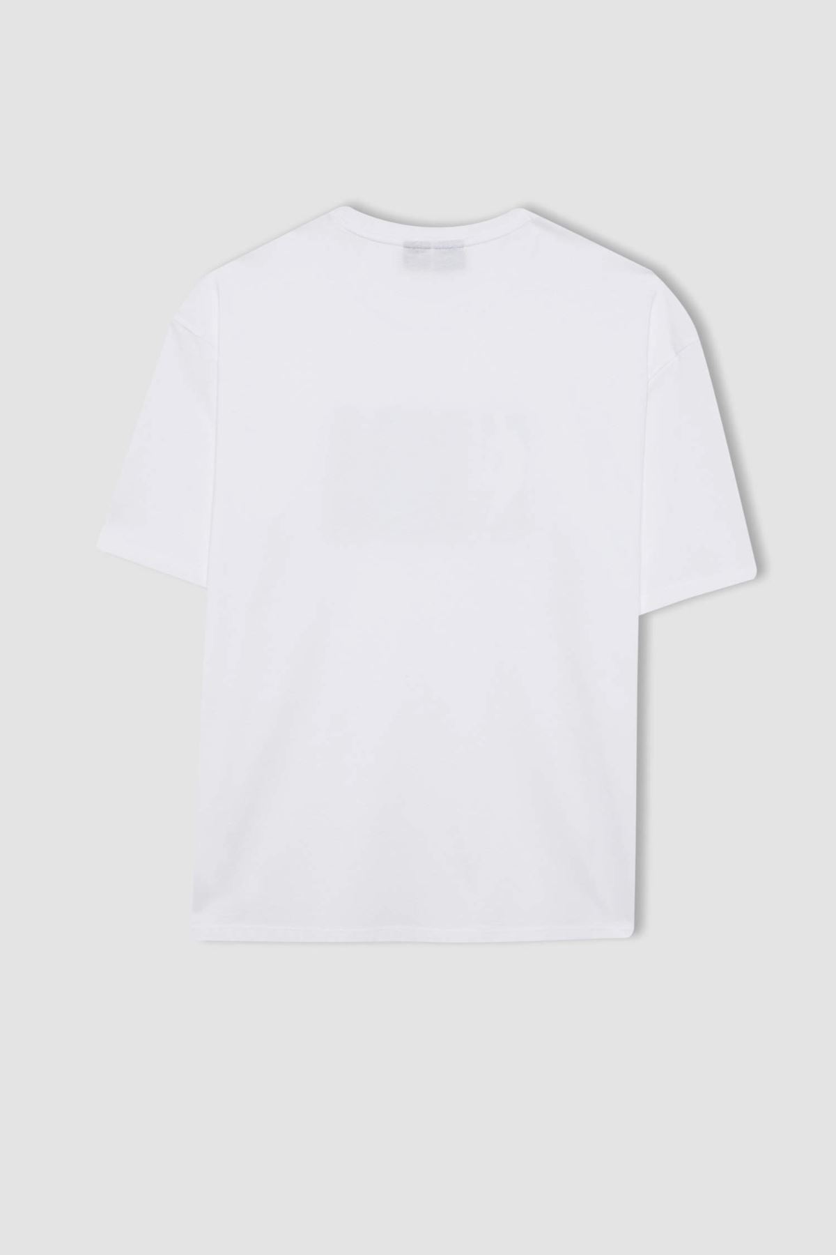 Defacto Erkek Beyaz Tişört - V0773AZ/WT34