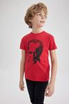 Defacto Erkek Çocuk Kırmızı Tişört - W9131A6/RD282