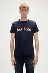 Bad Bear Manuscrıpt Erkek Lacivert Tişört - 23.01.07.008