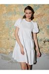 Loft Kadın Beyaz Elbise - LF2031688