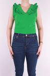 Giyinsen Kadın Yeşil Bluz - 24KP36015550
