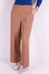 Kadın Kahverengi Klasik Pantolon - 1011