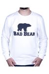 Bad Bear Bad Bear Crewneck Erkek Beyaz Sweat - 20.02.12.011