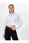 Koton Kadın Beyaz Gömlek - 4SAK60229PW