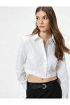 Koton Kadın Beyaz Gömlek - 4SAL60099IW