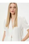 Koton Kadın Beyaz Gömlek - 4SAK60052UW