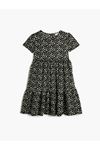 Koton Kız Çocuk Siyah Elbise - 4SKG80004AK