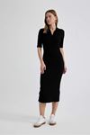 Defacto Kadın Siyah Elbise - A2096AX/BK27