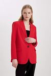 Defacto Kadın Kırmızı Ceket - X0017AZ/RD341