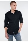 Mavi Uzun Kol Gömlek Erkek Siyah Gömlek - M0210294-900